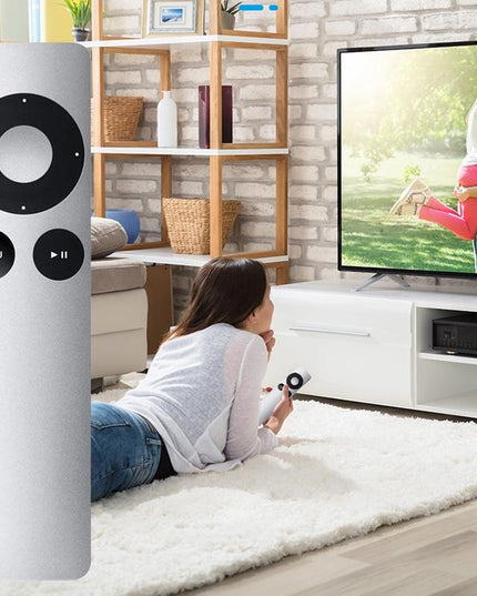 Apple Tv Remote Control For 1 / 2 / 3 - Silver Gray-1943465054104064005