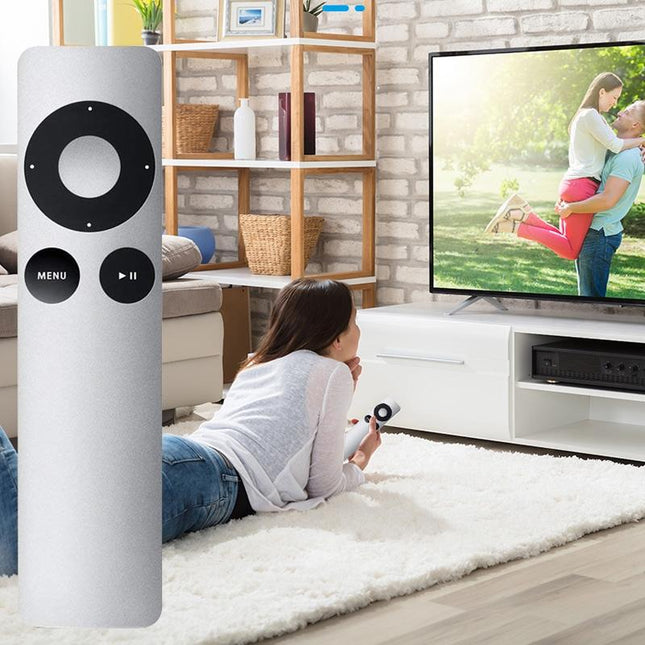 Apple Tv Remote Control For 1 / 2 / 3 - Silver Gray-1943465054104064005