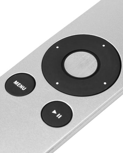 Apple Tv Remote Control For 1 / 2 / 3 - Silver Gray-1943465054104064002