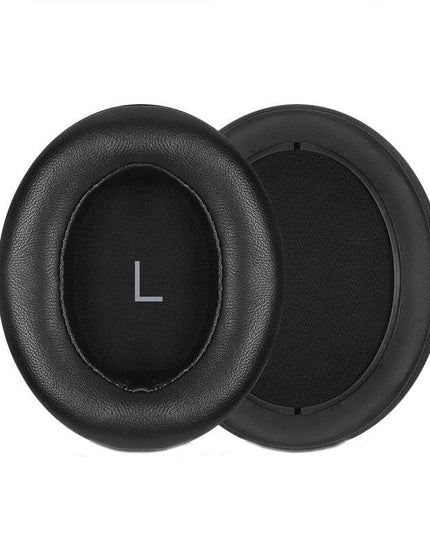 Breathable Foam Headphone Earmuffs For Sennheiser Momentum 3 - Black Lambskin 2 Pcs-1915198109546319876