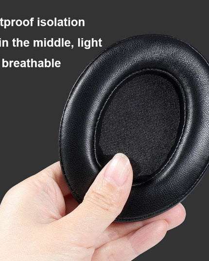 Breathable Foam Headphone Earmuffs For Sennheiser Momentum 3 - Gold-1915197965287428099
