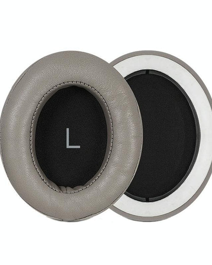 2-Pack Breathable Headphone Earmuffs For Sennheiser Momentum 3 - Gold Lambskin With Buckle-1922443446459699200