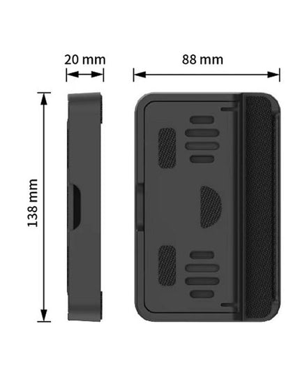 Adjustable Folding Stand + Trackpad Sticker Set For Steam Deck-1915197747150065666