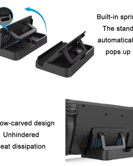 Adjustable Folding Stand + Trackpad Sticker Set For Steam Deck-1915197747150065667