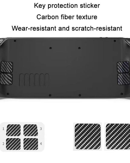 Adjustable Folding Stand + Trackpad Sticker Set For Steam Deck-1915197747150065668