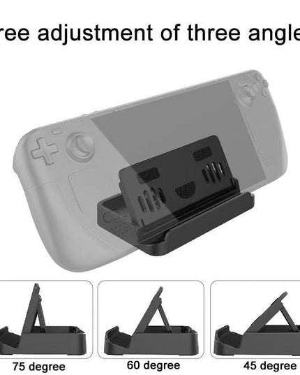 Adjustable Folding Stand + Trackpad Sticker Set For Steam Deck-1915197747150065669