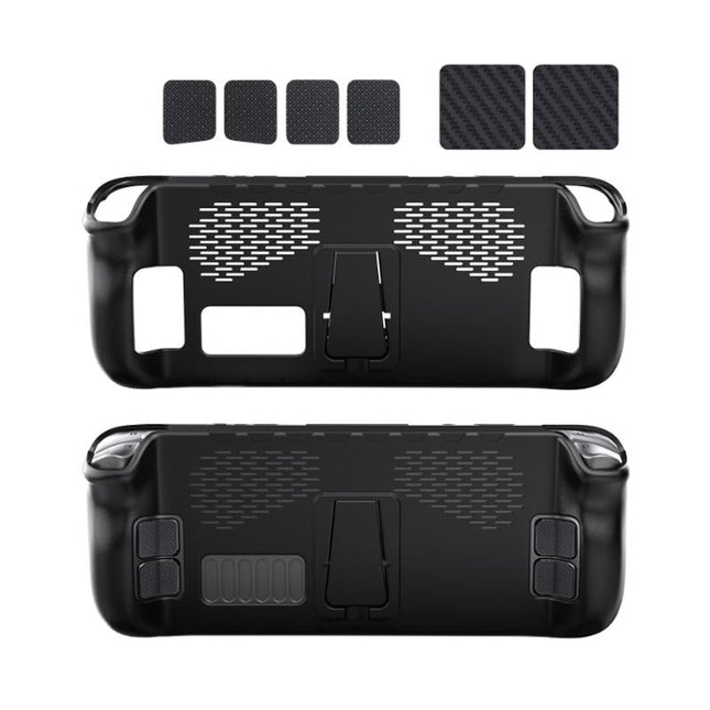 Tpu Case + Touchpad Sticker For Steam Deck Handheld - Compact Protection-1915197507944714241