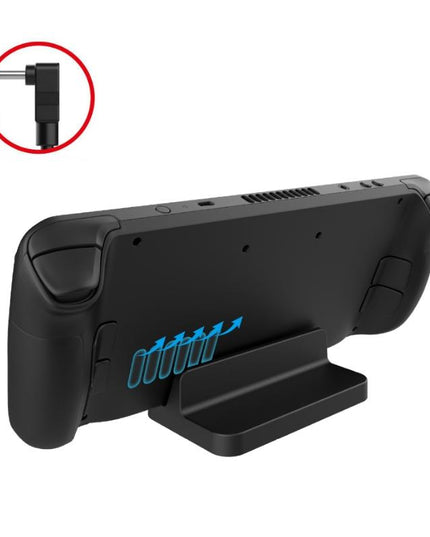 Steam Deck Console Holder + Charging Cable Set 2 Pcs-1915196920578576389