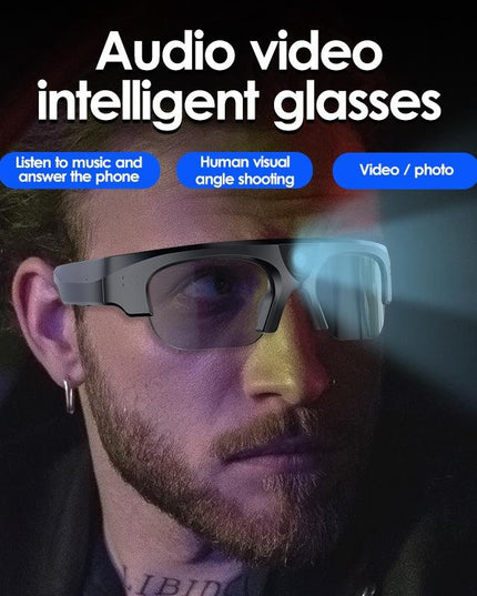 Wireless Anti-Blue Light Smart Glasses For Cycling And Sports-1915196826882019331