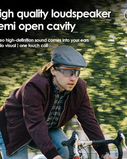 Wireless Anti-Blue Light Smart Glasses For Cycling And Sports-1915196826882019332