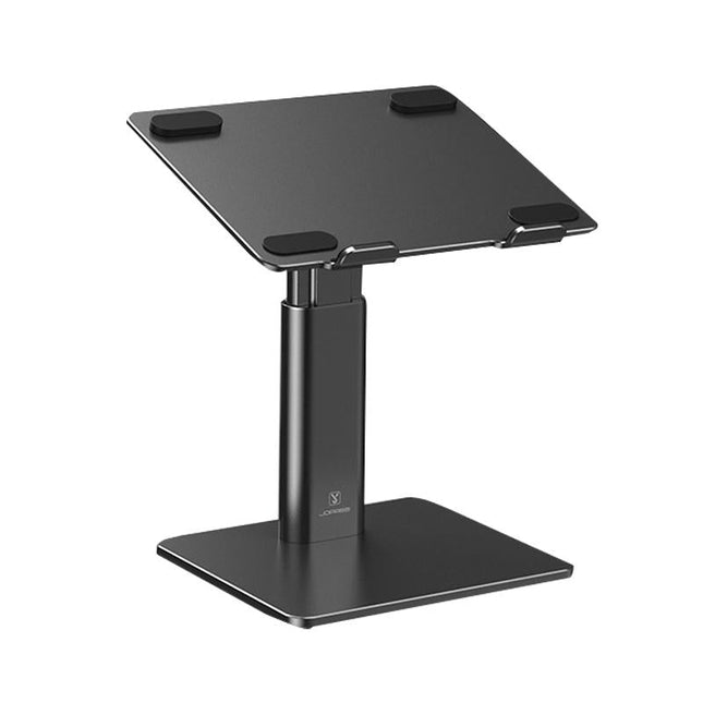 Black Portable Aluminum Laptop Support - Lifting And Raising-1915196962995572736