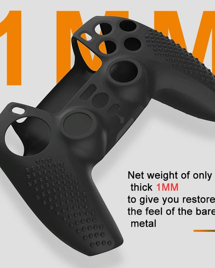 Black Polka Dot Silicone Joystick Cover For Ps5 Controller-1922443422086598661