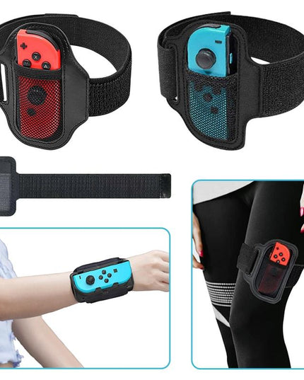 Flexible Joycon Leg Strap With Adjustable Band-1915197057791037445