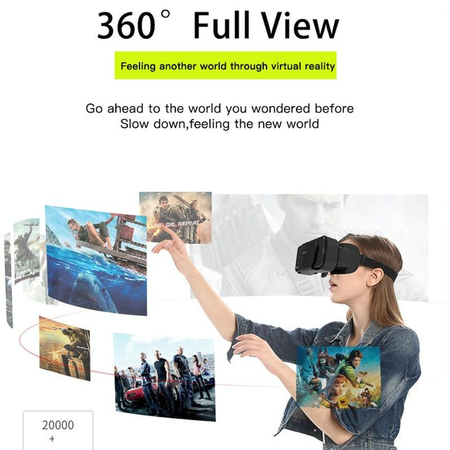Immersive Vr Gaming Headset - 3D Virtual Experience-1915197567096983558