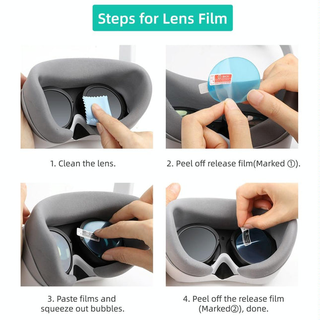 Pico 4 Vr Lens Panel Film Set - 2 Pairs-1915198236528873477