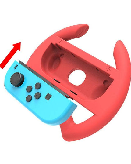 Red Nintendo Switch Steering Wheel For Gamepad-1915196888005611522
