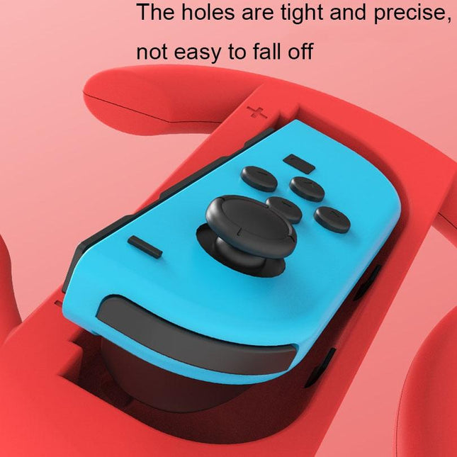 Red Nintendo Switch Steering Wheel For Gamepad-1915196888005611524