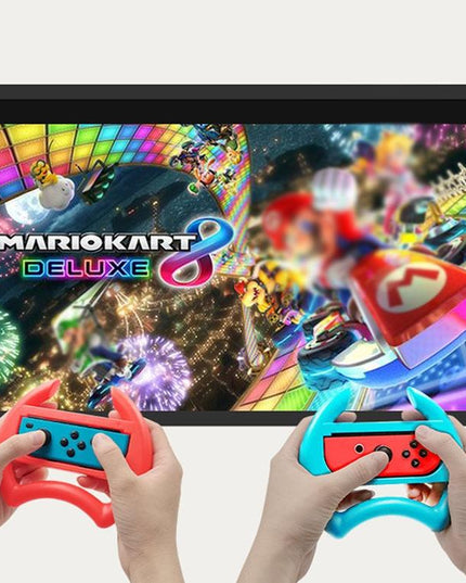 Red Nintendo Switch Steering Wheel For Gamepad-1915196888005611525