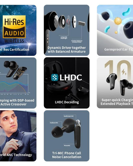 Wireless Neobuds Pro Tws Earphones - Noise Reduction - Black-1915197148413169670