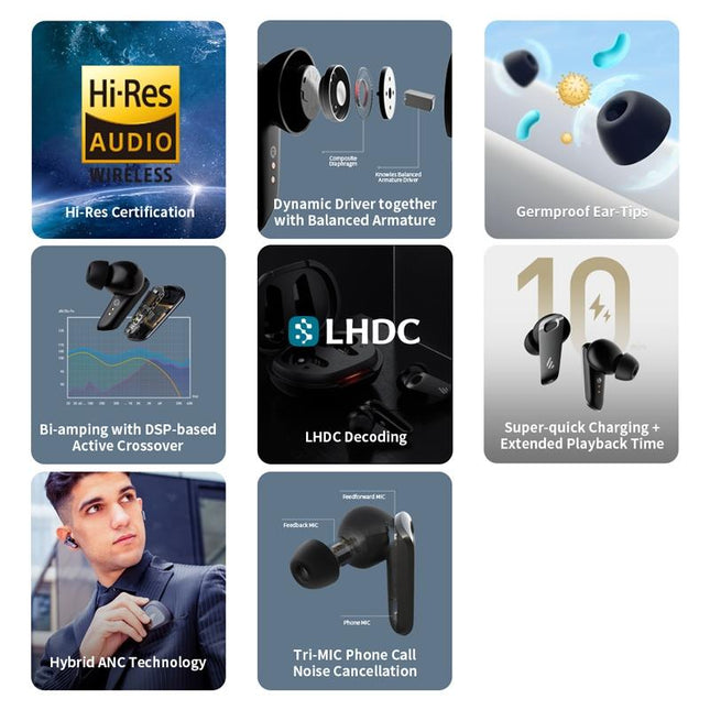 Wireless Neobuds Pro Tws Earphones - Noise Reduction - Black-1915197148413169670