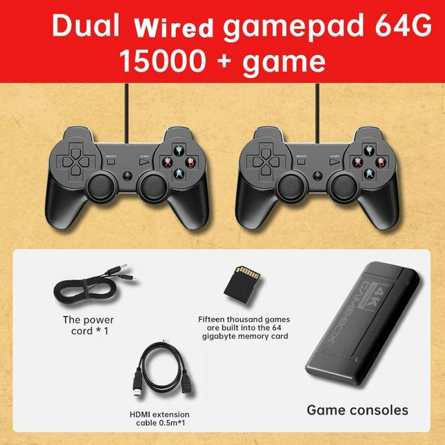 K9 Game Console - 64G 15000 Games Double Battle Tv Built-In Cable-1915198089560461313