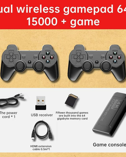 Wireless K9 Game Console With 15000 Built-In Games For Tv Double Battle Simulation - 64G-1915197788023558145