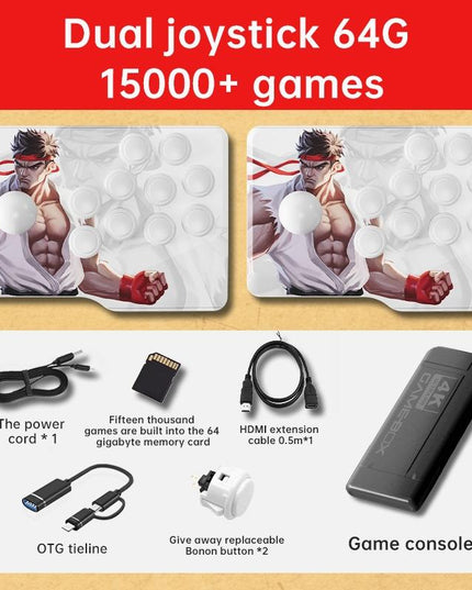K9 Game Console - Double Battle Simulator 64G - Built-In 15000 Games-1915197426822680577