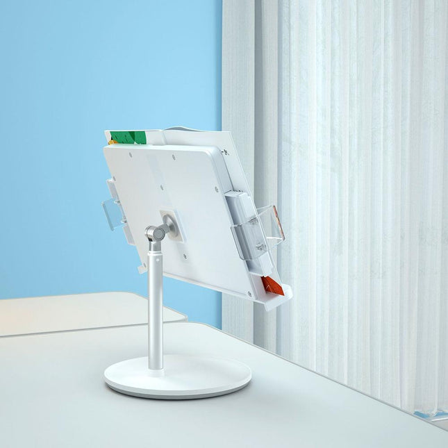 Stable Non-Slip Tablet Stand - White-1915196884658556933
