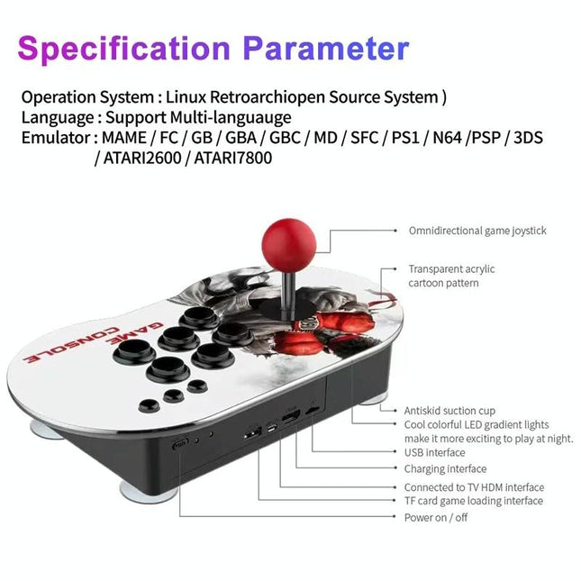 32G 4K Tv Console With Built-In Joystick And 10000 Games-1915198093058510850