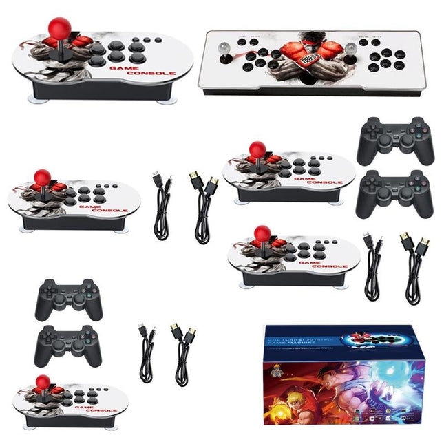 Wireless Handle 4K Tv Console With 10000 Games & Joystick-1915197429112770561