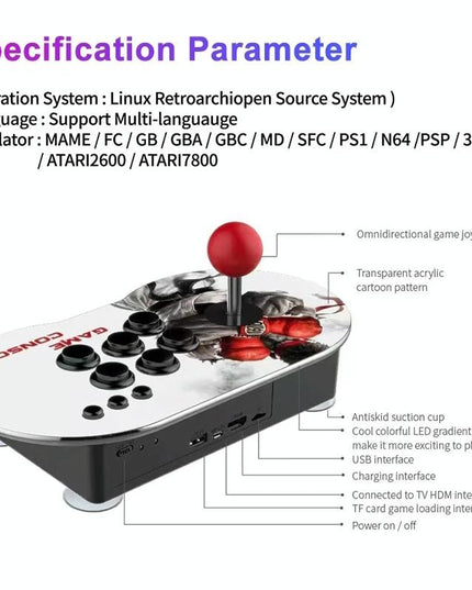 4K Tv Console With 15000 Games & Wireless Handle-1915197158919901186
