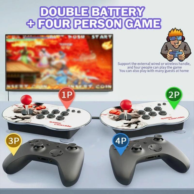 4K Tv Console With 15000 Games & Wireless Handle-1915197158919901190