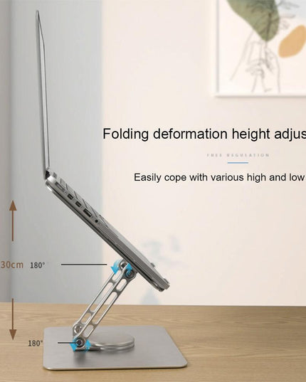 Foldable Rotating Laptop Cooling Stand - Multifunctional-1915198320096186369