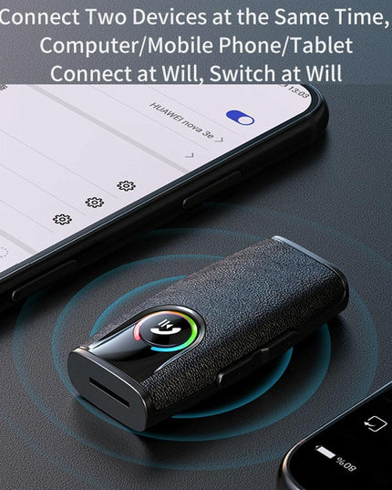 Wireless Car Bluetooth Audio Receiver 5.1 Converter - Black-1915196867336081411