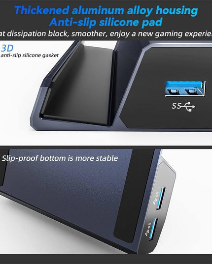 6-In-1 Steam Deck Expansion Dock With 4K Hdmi Output-1915198259371053059