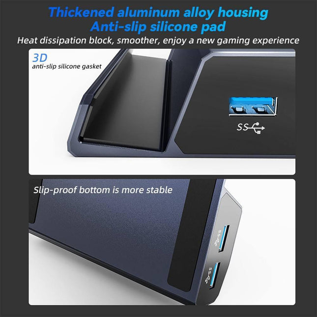 6-In-1 Steam Deck Expansion Dock With 4K Hdmi Output-1915198259371053059