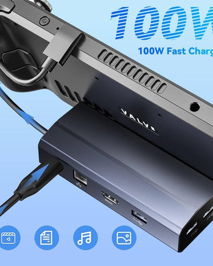 6-In-1 Steam Deck Expansion Dock With 4K Hdmi Output-1915198259371053060