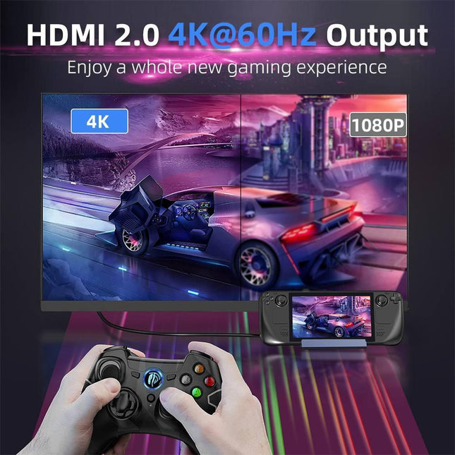 6-In-1 Steam Deck Expansion Dock With 4K Hdmi Output-1915198259371053062