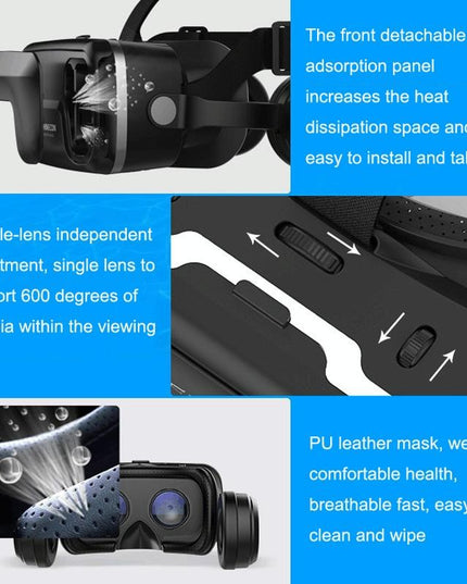Digital 3D Vr Headset For 7Th Gen Gaming-1915198337682903044