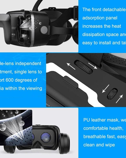 Virtual Reality Headset For 3D Gaming - 7Th Gen-1915197993540259844