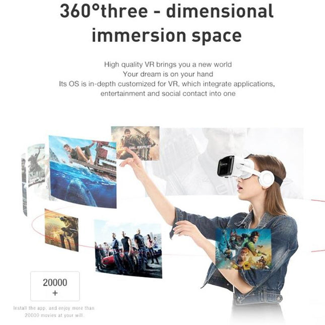 Wireless 3D Vr Headset - Vrshinecon G04Bs-1915198325439729670