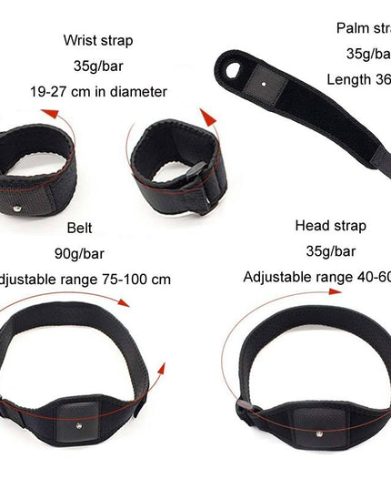 Vive Game Tracker Strap Set - 2 Wristbands 1 Belt-1915197607706234882