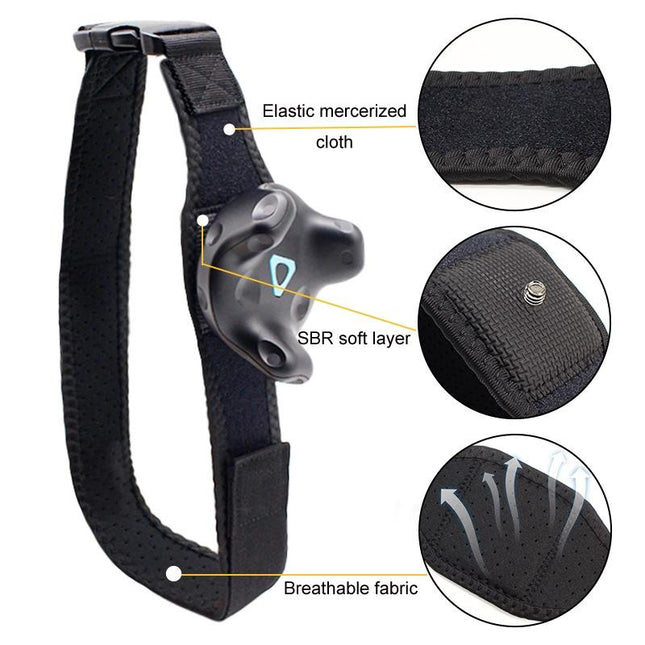 Vive Game Tracker Strap Set - 2 Wristbands 1 Belt-1915197607706234883