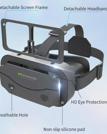 Mobile Vr Glasses - 3D Virtual Reality-1915196819772674050