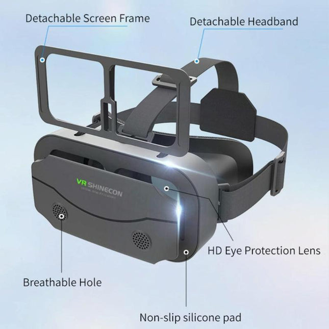 Mobile Vr Glasses - 3D Virtual Reality-1915196819772674050