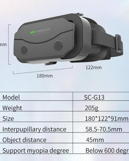 Mobile Vr Glasses - 3D Virtual Reality-1915196819772674055