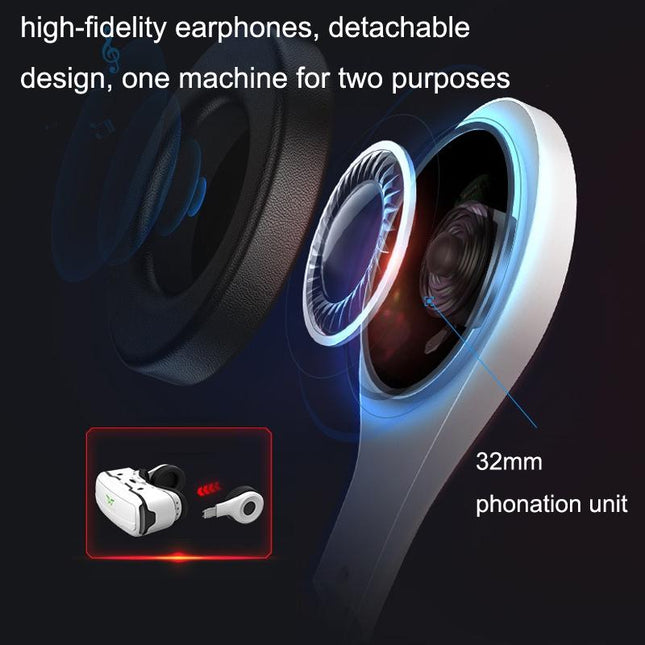 Wireless 3D Vr Gaming Headset With Bluetooth-1922443396065136646