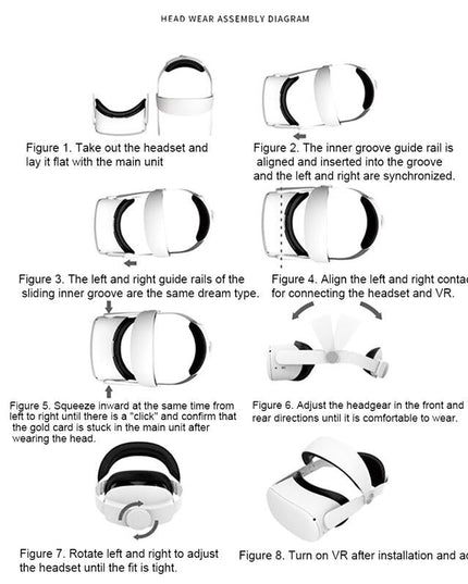 Universal Head Strap For Oculus Quest 2 - Adjustable-1915196852857344008