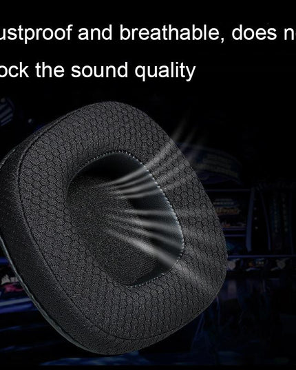 Breathable Headphone Covers - 1 Pair - Ice Silk Gray - Xiberia S21 / T20-1915198129838362627
