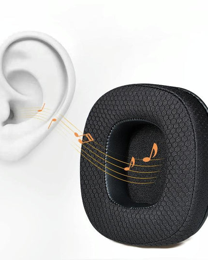 Breathable Headphone Covers - 1 Pair - Ice Silk Gray - Xiberia S21 / T20-1915198129838362628